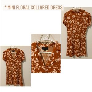 Floral Collared Dress